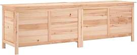 vidaXL Gartentruhe, Gartenbox mit Stauraum,