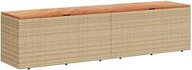 vidaXL Gartentruhe, Kissenbox Auflagenbox mit