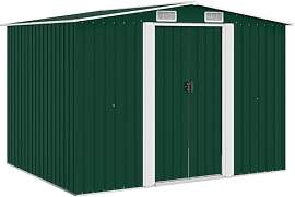 vidaXL Gerätehaus Metall 257x205x178cm Schuppen