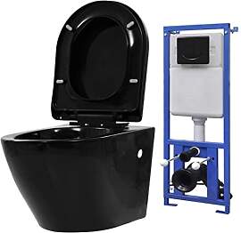 vidaXL Hänge Toilette mit Unterputzspülkasten