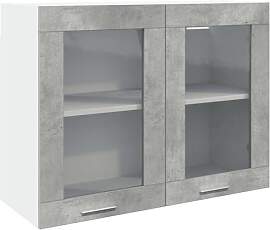 vidaXL Hängeschrank Lyon Kollektion, Beton Grau,