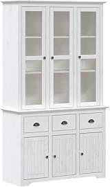 vidaXL Highboard, Sideboard mit viel Stauraum,