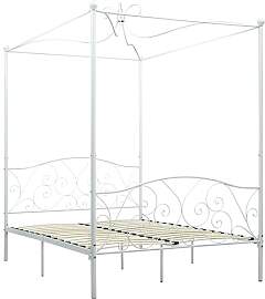 vidaXL Himmelbett Bett Bettgestell Doppelbett