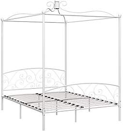 vidaXL Himmelbett Bett Bettgestell Doppelbett