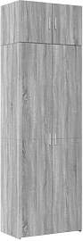 vidaXL Hochschrank Grau Sonoma 70x42,5x225 cm