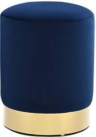 vidaXL Hocker Fassform Polsterhocker Sitzhocker