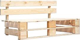 vidaXL Holz Gartenbank für den Innen- und