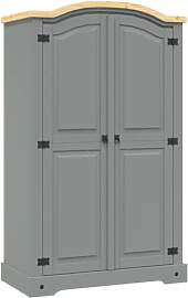 vidaXL Kiefer Kleiderschrank Mexiko-Stil Corona 2