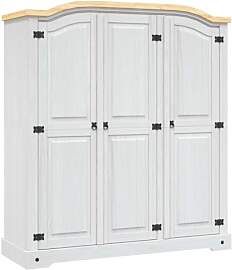 vidaXL Kiefer Kleiderschrank Mexiko-Stil Corona 3