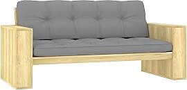 vidaXL Kiefernholz Imprägniert Gartenbank mit