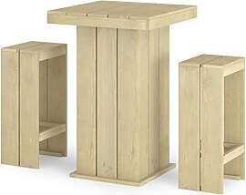 vidaXL Kiefernholz Imprägniert Gartenbar Set