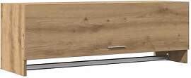 vidaXL Kleiderschrank Artisan-Eiche 100x32,5x35 cm 