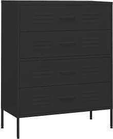 vidaXL Kommode 4 Schubladen Anrichte Schrank