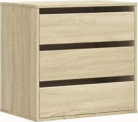 vidaXL Kommode, Sideboard mit 3 Schubladen,