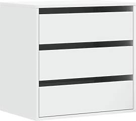 vidaXL Kommode, Sideboard mit 3 Schubladen,