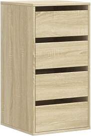 vidaXL Kommode, Sideboard mit 4 Schubladen,
