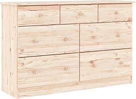 vidaXL Kommode, Sideboard mit 7 Schubladen,