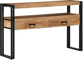 vidaXL Konsolentisch Braun 120 x 33 x 75 cm