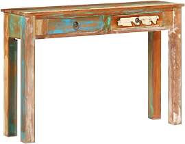 vidaXL Konsolentisch, Tisch mit 2 Schubladen für