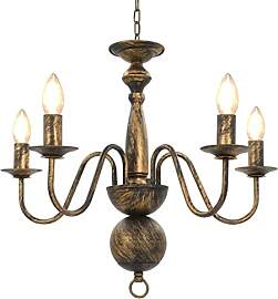 vidaXL Kronleuchter Antik Deckenlampe