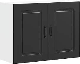 vidaXL Küchen-Hängeschrank Kalmar Schwarz