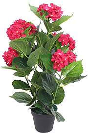 vidaXL Künstliche Hortensie mit Topf Kunstpflanze 
