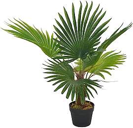 vidaXL Künstliche Pflanze Palme mit Topf