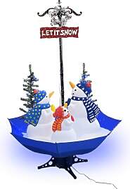 vidaXL Künstlicher Weihnachtsbaum mit Schnee