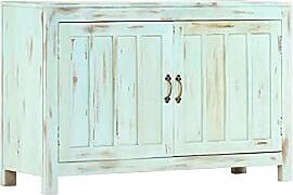 vidaXL Mangoholz Massiv Sideboard mit 2 Türen