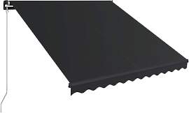 vidaXL Markise Einziehbar mit LED Manuell