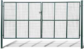 vidaXL Maschen-Gartentor 400x200 cm