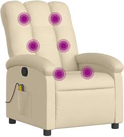 vidaXL Massagesessel ohne Netzadapter, Sessel
