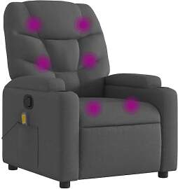 vidaXL Massagesessel ohne Netzadapter, Sessel