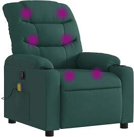 vidaXL Massagesessel ohne Netzadapter, Sessel