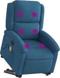 vidaXL Massagesessel, Sessel mit Aufstehhilfe