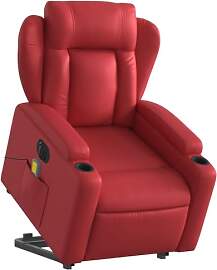 vidaXL Massagesessel, Sessel mit Aufstehhilfe