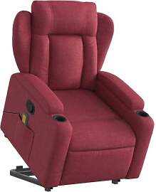 vidaXL Massagesessel, Sessel mit Aufstehhilfe,