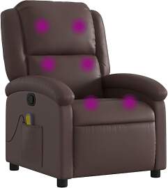 vidaXL Massagesessel, Sessel Verstellbare