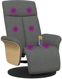 vidaXL Massagesessel, Sessel Verstellbare