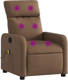 vidaXL Massagesessel, Sessel Verstellbare