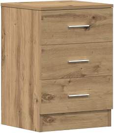 vidaXL Nachttisch Artisan-Eiche 38x35x55 cm