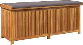 vidaXL Outdoor-Kissenbox 150x50x60,5 cm Massivholz 