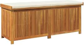 vidaXL Outdoor-Kissenbox 150x50x60,5 cm Massivholz 