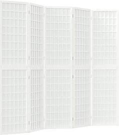 vidaXL Paravent 5 TLG., Raumteiler für Schutz der 