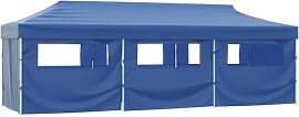 vidaXL Partyzelt 8 Wänden 870x291x315 cm Blau