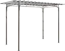 vidaXL Pavillon Stahl 215cm Gartenpavillon