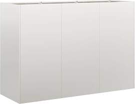 vidaXL Pflanzkübel 120x40x80 cm Edelstahl,