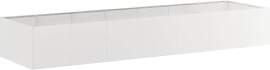 vidaXL Pflanzkübel 280x80x40 cm Edelstahl,