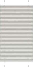 vidaXL Plissee Hellgrau 70x100 cm Stoffbreite 69,4 