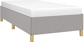 vidaXL Polsterbett Bett Einzelbett Bettgestell